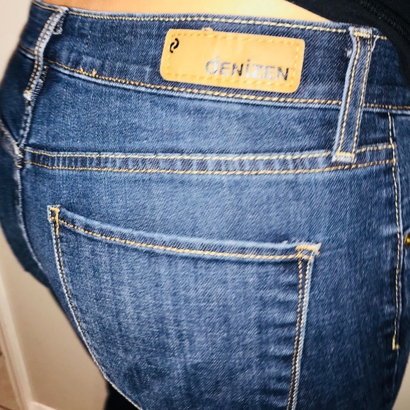 Ladies DENIZEN BY LEVI'S Jeans Straight Leg Medium - Picture 3 of 8